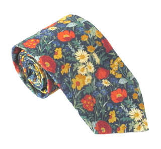 Florence May Cotton Tie Made with Liberty Fabric - BLOSSOM & MOON