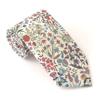 Shepherdly Song Cotton Tie Made with Liberty Fabric - BLOSSOM & MOON