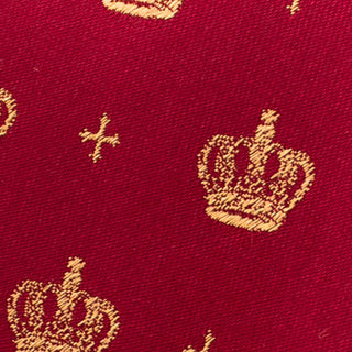 Fox & Chave Crowns & Crosses Silk Tie