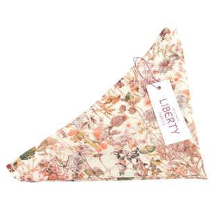 Wild Flowers Pink Cotton Pocket Square made with Liberty Fabric (Copy)