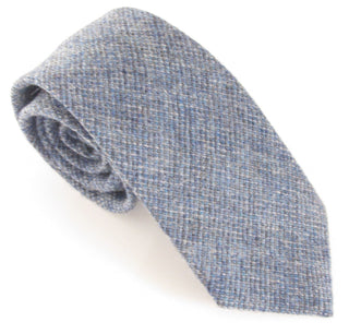 Blue Woodland 100% Wool Tie