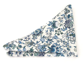 Christelle Cotton Pocket Square made with Liberty Fabric