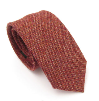 Red Woodland 100% Wool Tie