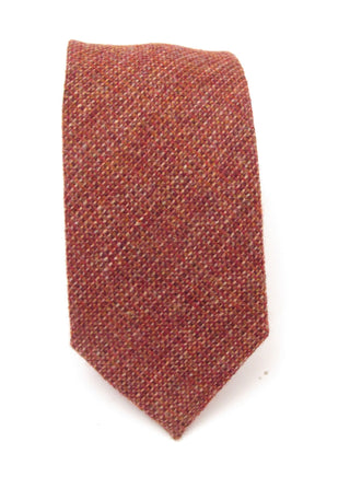 Red Woodland 100% Wool Tie