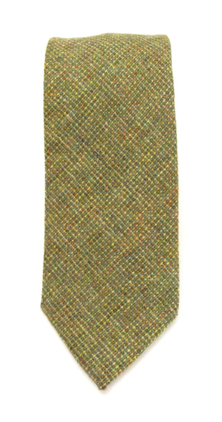Green Woodland 100% Wool Tie