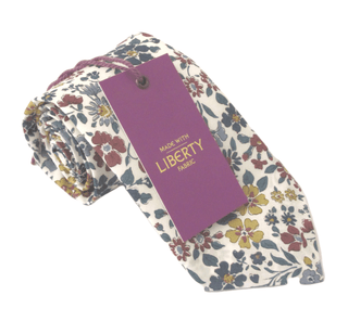Annabella Cotton Tie Made with Liberty Fabric - BLOSSOM & MOON