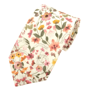 Aurora Cotton Tie Made with Liberty Fabric - BLOSSOM & MOON