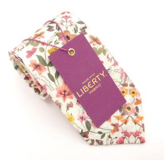 Aurora Cotton Tie Made with Liberty Fabric - BLOSSOM & MOON