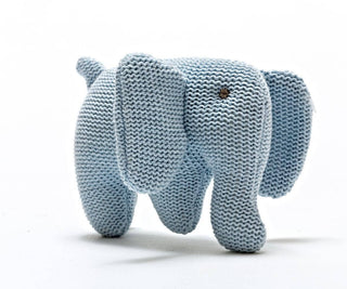 Baby Boys Hamper Gift Set - Organic Cotton Elephant with a Luxury Gift Box - BLOSSOM & MOON