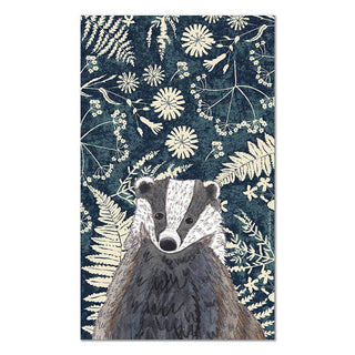 Badger Tea Towel Wild Wood Range - BLOSSOM & MOON