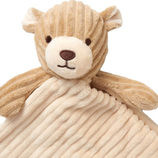 Bear Comforter with Taggie Ribbons - BLOSSOM & MOON