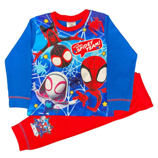 Boys SPIDEY & FRIENDS long pyjamas, Board Book & Gift Bag Spiderman - BLOSSOM & MOON