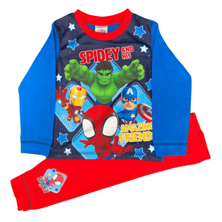 Boys SPIDEY & FRIENDS long pyjamas SPIDERMAN - BLOSSOM & MOON