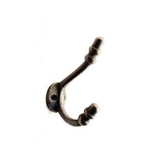 Cast Iron coat hook - ACORN CHILDRENS STYLE (Small) - Natural Polished finish. - BLOSSOM & MOON