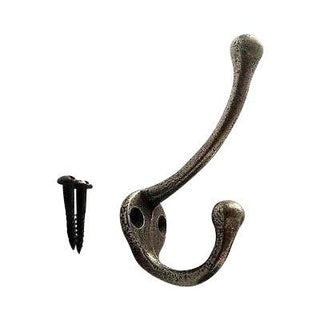 Cast Iron hooks - CHILDRENS STYLE ( SMALL ) - Natural polished finish - BLOSSOM & MOON