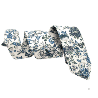 Christelle Cotton Tie Made with Liberty Fabric - BLOSSOM & MOON