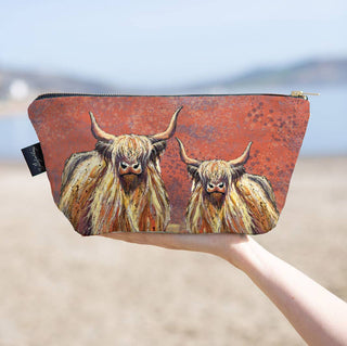 Cow Cosmetic Bag - BLOSSOM & MOON