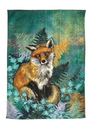 Dollyhotdog Fox Tea Towel - BLOSSOM & MOON