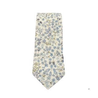 Donna Leigh Blue Organic Cotton Tie Made with Liberty Fabric - BLOSSOM & MOON