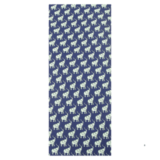 Elephant - Italian Silk Navy Tie - Van Buck - BLOSSOM & MOON