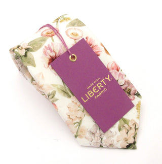 Fairytale Cotton Tie Made with Liberty Fabric - BLOSSOM & MOON