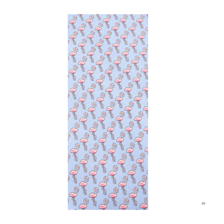 Flamingo - Italian Blue Silk Tie - Van Buck - BLOSSOM & MOON