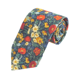 Florence May Cotton Tie Made with Liberty Fabric - BLOSSOM & MOON