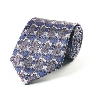 Fox & Chave Butterfield Silk Tie - BLOSSOM & MOON