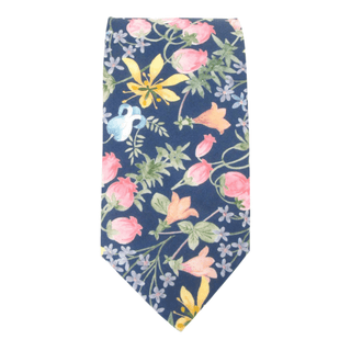 Hakuba Cotton Tie Made with Liberty Fabric - BLOSSOM & MOON