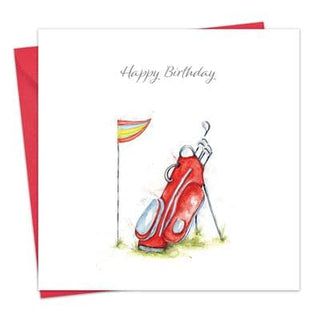 Happy Birthday Golfer Card - BLOSSOM & MOON