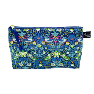 Liberty Cosmetic Bag Strawberry Thief Songbird - BLOSSOM & MOON