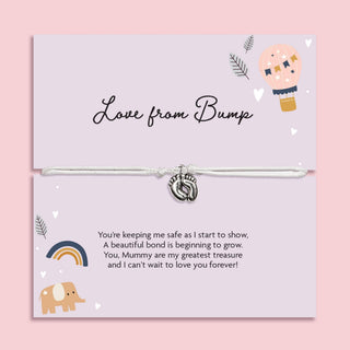 Love From Bump Bracelet | Mum To Be Gift - BLOSSOM & MOON