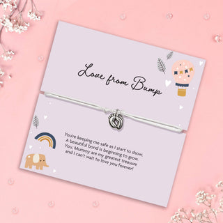 Love From Bump Bracelet | Mum To Be Gift - BLOSSOM & MOON