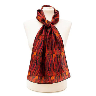Mackintosh Tulips Habotai Silk Scarf - Fox & Chave - BLOSSOM & MOON