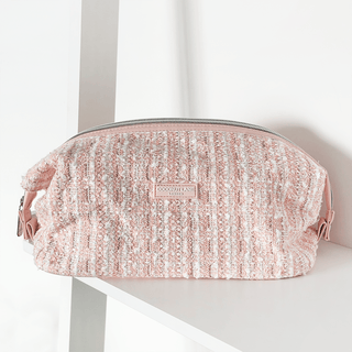Magic Lifestyle Pouch - Pink Textured Tweed - BLOSSOM & MOON