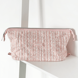 Magic Lifestyle Pouch - Pink Textured Tweed - BLOSSOM & MOON