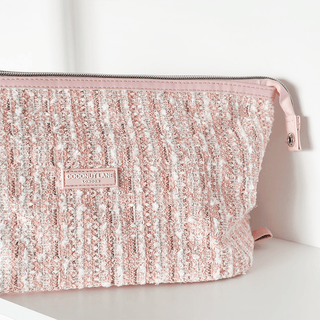 Magic Lifestyle Pouch - Pink Textured Tweed - BLOSSOM & MOON