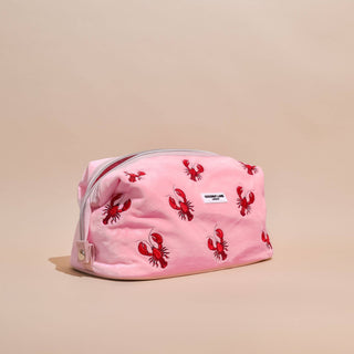 Magic Lifestyle Pouch - Pink Velvet Lobster - BLOSSOM & MOON
