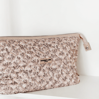 Magic Lifestyle Pouch - Quilted Nude Flowers - BLOSSOM & MOON