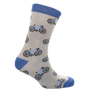 Men's Combed Cotton Bicycle Socks - BLOSSOM & MOON