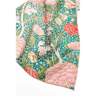 Morris Cray Habotai Silk Scarf - Fox & Chave - BLOSSOM & MOON