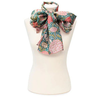 Morris Cray Habotai Silk Scarf - Fox & Chave - BLOSSOM & MOON