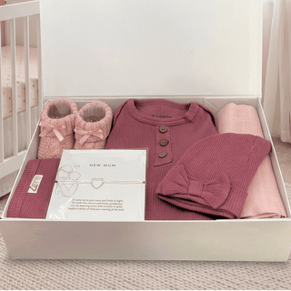 New Mum - Baby Girls Gift Set with Luxury Magnetic Box - BLOSSOM & MOON