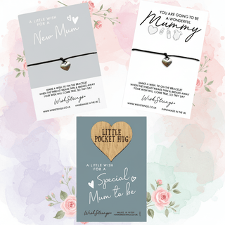 New mum / Mummy to be Wishstrings - BLOSSOM & MOON