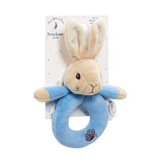 Peter Rabbit Plush Ring Rattle - BLOSSOM & MOON