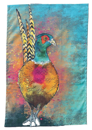 Pheasant Tea Towel - BLOSSOM & MOON