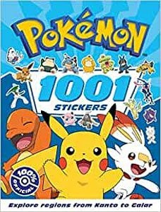 Pokemon 1001 Sticker Book - BLOSSOM & MOON