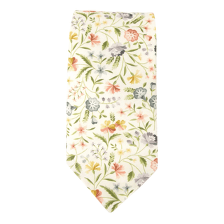 Robyn Emily Sage Cotton Tie Made with Liberty Fabric - BLOSSOM & MOON