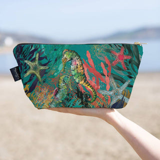 Seahorse Starfish Cosmetic Bag - BLOSSOM & MOON