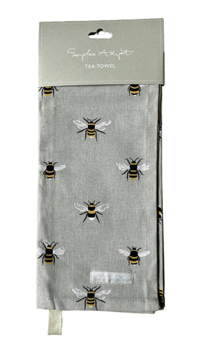 Sophie Allport Bees Tea Towel - BLOSSOM & MOON